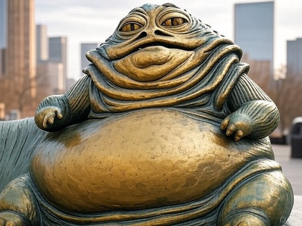 Jabba The Hutt Statue Erected For Inclusivity