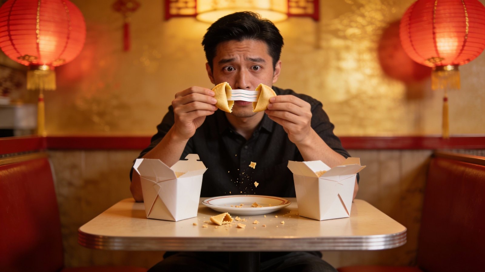 Fortune Cookie Tells Man “You’re On Your Own, Buddy”